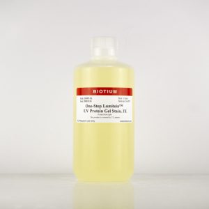 One-Step Lumitein&trade; UV Protein Gel Stain